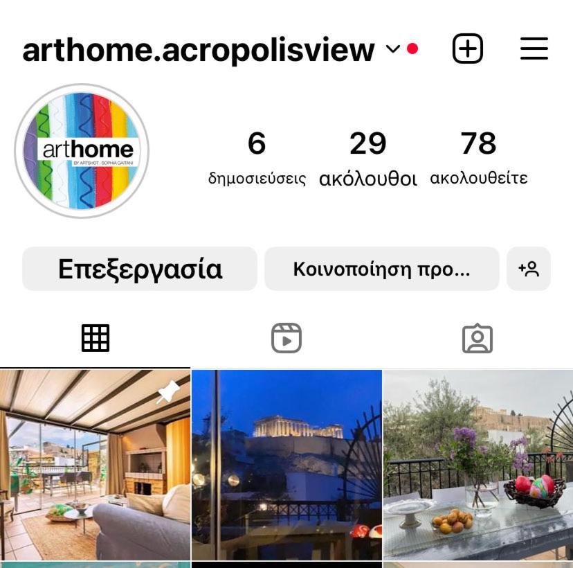 Arthome Acropolis View Athen Eksteriør bilde
